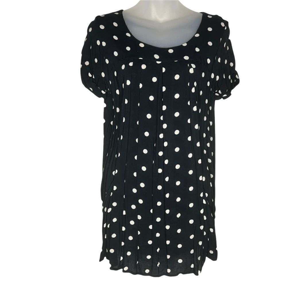 Anthropologie Holding Horses Polka Dot Tunic XS EUC